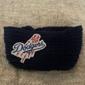 Dodgers Navy Blue Knit Headband